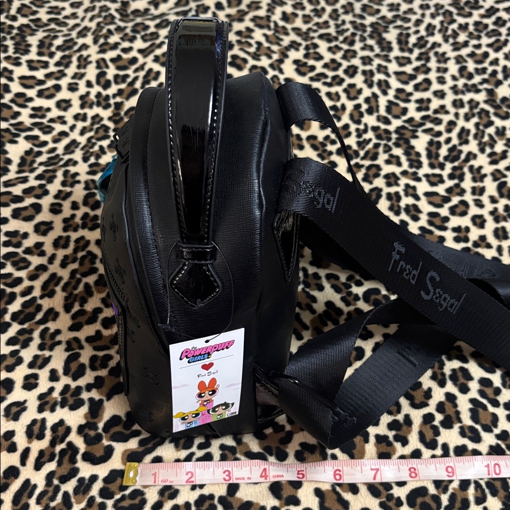 Fred Segal x POWERPUFF GIRLS ๐ Mojo Jojo Mini Backpack Bag Travel Cartoon Y2K - Picture 9 of 17